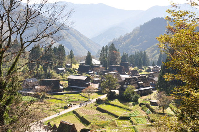 Visiting Ainokura Gassho-style Village