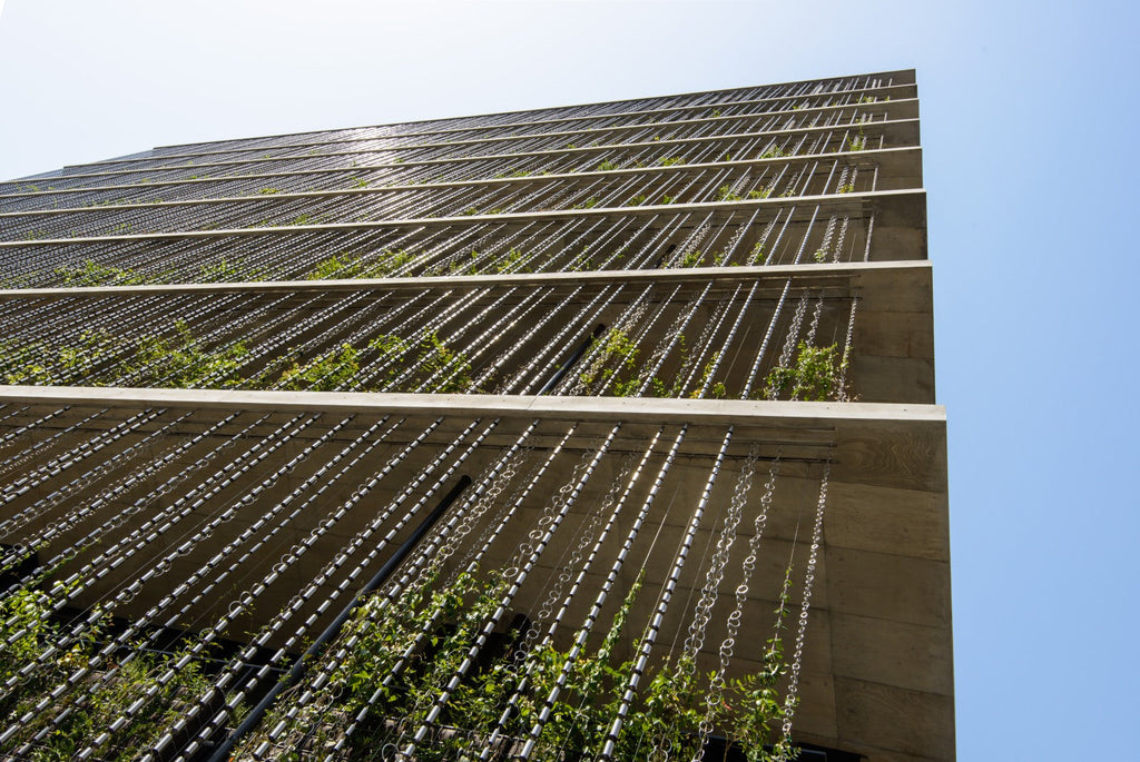 Examples of Rain Chains Used As Decorative Elements for Buildings