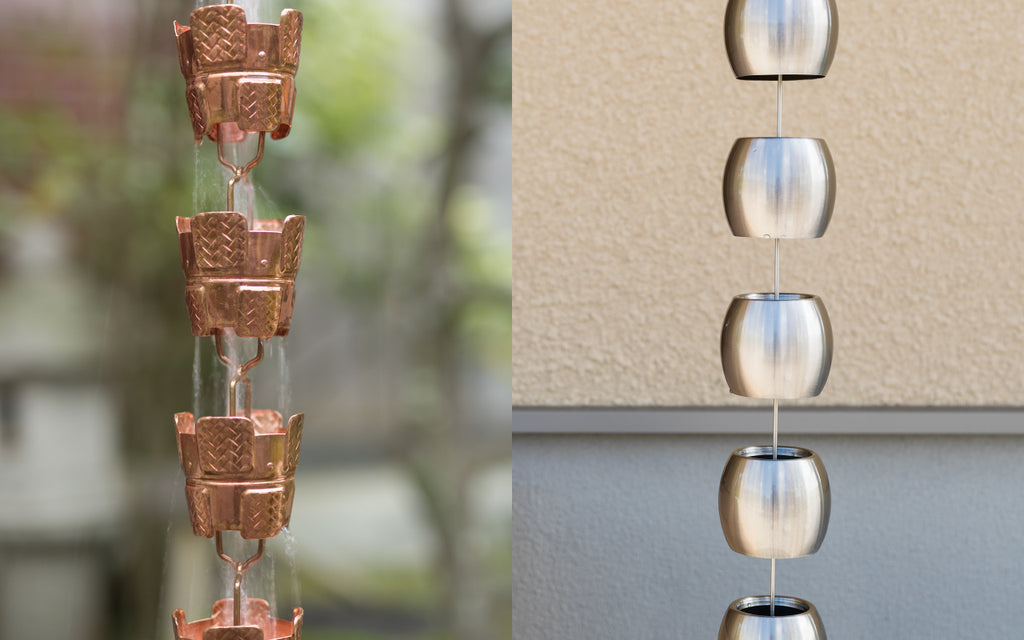 Choosing Rain Chains: Two Design Styles | Seo Rain Chains – SEO RAIN CHAIN